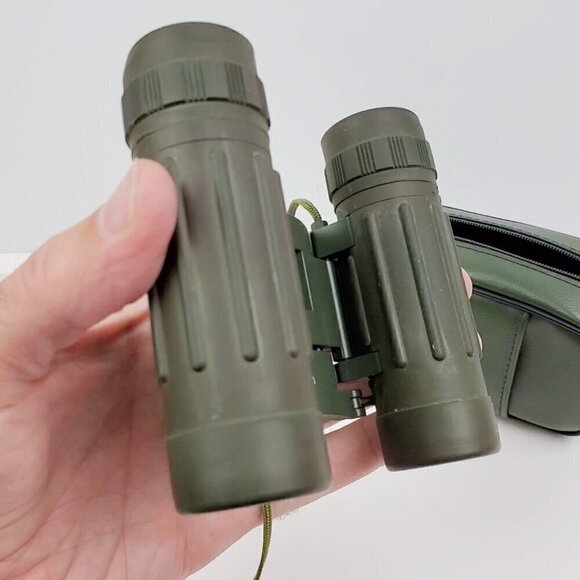Early Winters Armored Binoculars VTG 8x21 Field 7º Made Japan Zip Bag Paperwork - Picture 16 of 16
